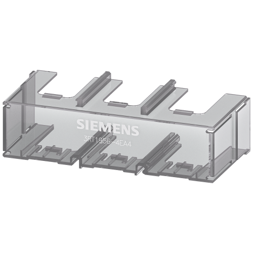 Terminal cover for busbar connections for reversing contactor assemblies and contactor assemblies fo
