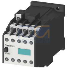 Contactor relay 100E, 5 NO + 5 NC, DC op.