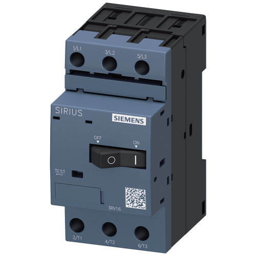 Circuit breaker size S00 for fuse monitoring Screw terminal A-release 0.2 A N-release 1.2 A
