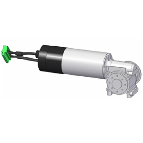 SIDOOR MDG180 R EN 45545-2 geared motor, pinion right max. 180kg door weight, Cable length 1.5 m, 30VDC, EN 45545-2, -20 &deg;C to +50 &deg;C