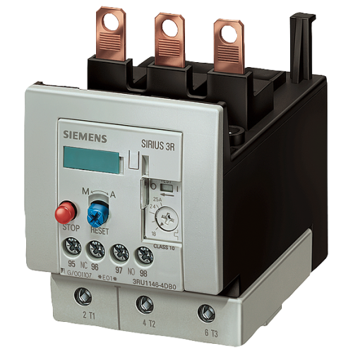 Overload relay 80...100 A For motor protection Size S3, Class 10 Contactor mounting Main circuit: Sc