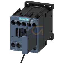 Contactor relay railway, 2 NO + 1 NC 125 V DC, 0.7 ... 1.25* US, with integrated suppressor diode, S