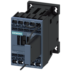 Contactor relay, 2 NO+1 NC, 125 V DC, S00, spring-type terminal, with suppressor diode