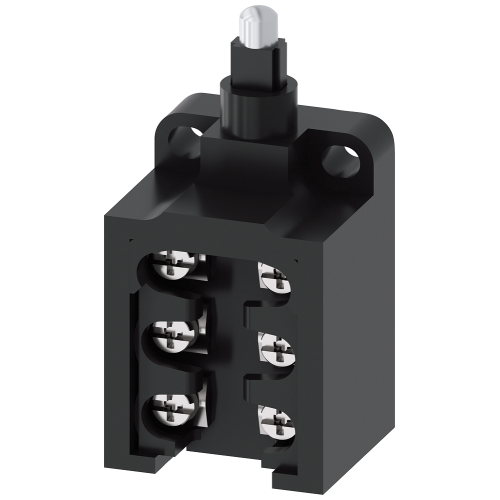 Position switch Plastic enclosure, 30 mm open type 30 mm 1 NO/2 NC slow-action contacts with make-be