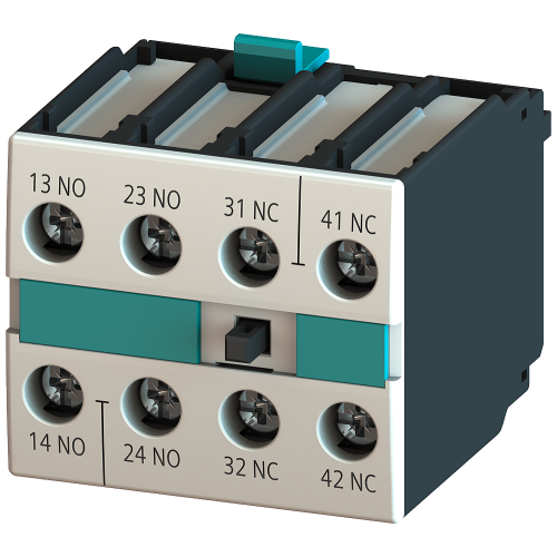 Front Mounting Auxiliary Switch Block, 2NO+2NC, S6 to S12