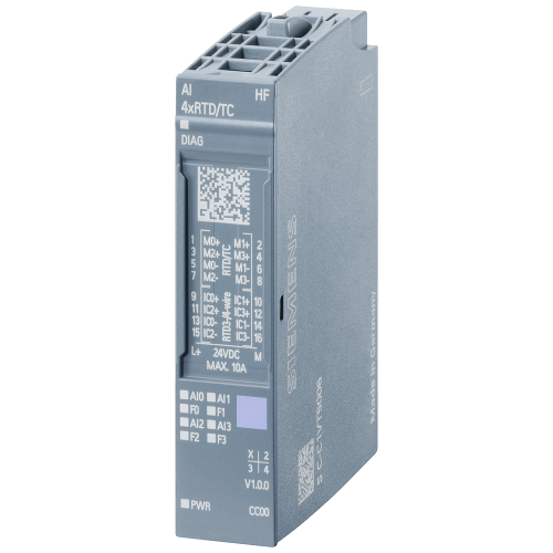 SIPLUS ET 200SP, Analog input module, AI 4xRTD/TC High Feature, -40...+60 &deg;C Start-up -25 &deg;C with
