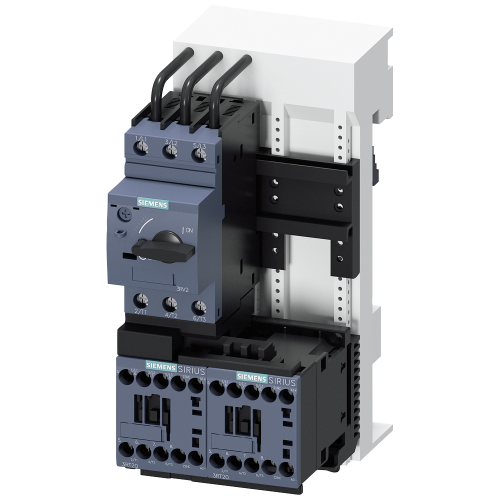 Load feeder fuseless, Reversing duty 400 V AC, Size S00 0.18...0.25 A 24 V DC screw terminal for 60