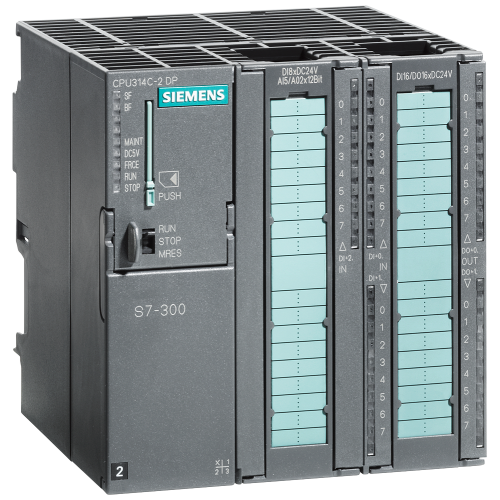 SIPLUS S7-300 CPU 314C-2DP for medial exposure -25...+70 &deg;C based on 6ES7314-6CH04-0AB0 . Compact C