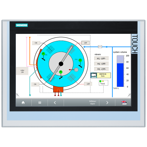SIPLUS HMI TP1500 COMFORT FOR MEDIAL STRESS WITH CONFORMAL COATING BASED ON 6AV2124-0QC02-0AX0