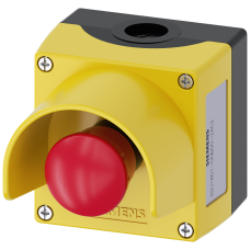 Enclosure for command devices, 22 mm, round