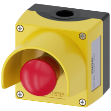 Enclosure for command devices, 22 mm, round