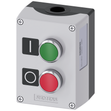 Enclosure for command devices, 22 mm, round