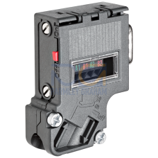 SIPLUS DP PB CONNECTOR W R - TILTED CABLE OUTLET -40 ... +70 DEGREES C WITH CONFORMAL COATING BASED