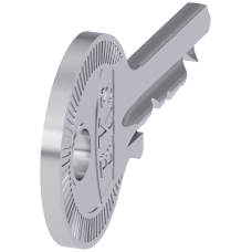 Key for BKS key-operated switch, lock number S1