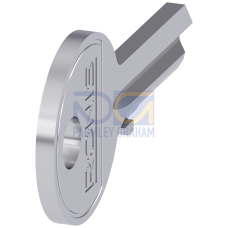 Key for RONIS key-operated switch, lock number SB30