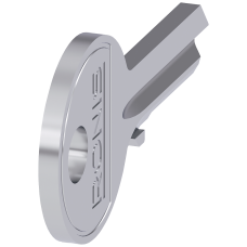 Key for RONIS key-operated switch, lock number SB30
