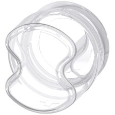 Silicone protection cap for selector switch, short, 22 mm, clear
