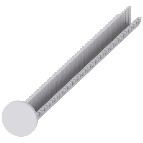 Extension plunger for pushbutton with extended stroke, for compensation of the gap between pushbutto