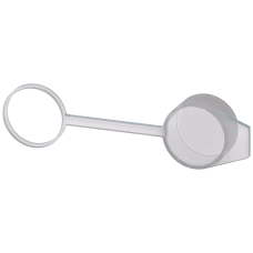 Dust cap for key-operated switch CES, BKS, IKON, RONIS and O.M.R., with and without key monitoring,