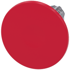 Mushroom pushbutton, 22 mm, round, metal, shiny, red, 60 mm, latching, Pull-to-unlatch mechanism