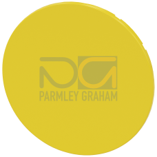 pushbutton, flat, yellow, for pushbutton