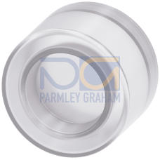Silicone-free protective cover for pushbutton flat, 22 mm, clear