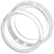 Silicone protection cap for pushbutton, raised, 22 mm, clear