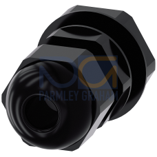 metric screw connection M20 with hexagon nut for enclosure