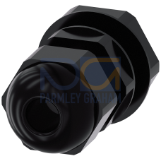 metric screw connection M25 with hexagon nut for enclosure