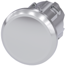 Sealing plug for unused control points, 22 mm, Metal, shiny, silver