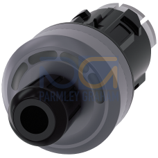 Plastic, ID key-operated switch, plastic, 4 switch positions, Silver metal front ring