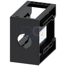 Adapter for standard rail mounting, gray