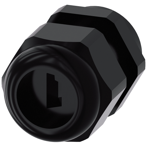 Metric M25 cable gland for AS-i, for enclosure with 4-6 command points