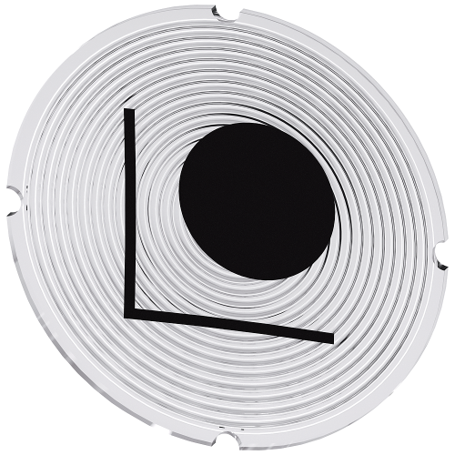 Inscription plate for illuminated pushbutton, round, milky with black font, with graphic symbol: set up