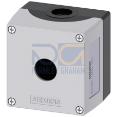 Enclosure for 4 position knob, ID key and coordinate switches 22 mm, round