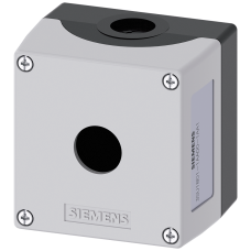Enclosure for 4 position knob, ID key and coordinate switches 22 mm, round