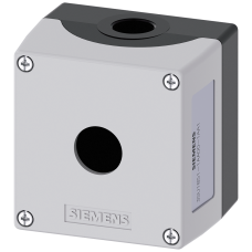 Enclosure for 4 position knob, ID key and coordinate switches 22 mm, round