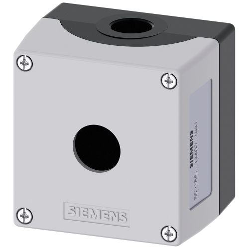 Enclosure for 4 position knob, ID key and coordinate switches 22 mm, round