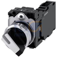 Toggle switch, illuminable, 22 mm, round, metal, high gloss, white, 1 NO+1 NC