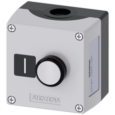 Enclosure for command devices, 22 mm, round