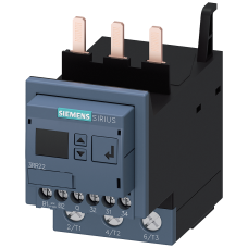 Monitoring relay, can be mounted to Contactor 3RT2, Size S2 standard, digitally adjustable Apparant/