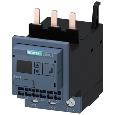 Monitoring relay attachable to contactor 3RT2, spring-type connection system