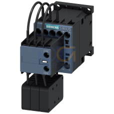 Capacitor contactor, AC-6b 12.5 kVAr, / 400 V 2 NC, 110 V AC, 50/60 Hz 3-pole, Size S00 screw terminal