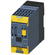 SIRIUS safety relay Basic unit 3SK2 series 20 F-DI, 4 F-DQ, 2 DQ, 24 V DC Can be parameterized via S