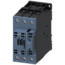 3RT2 Contactor, S2, 22kW (50A), 24 VDC, 1 NO / 1 NC, spring