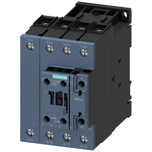 Contactor, 4 NO, AC-1: 60 A 48 V AC, 50 / 60 Hz, 4-pole, 4 NO, Size S2, Screw terminal 1 NO + 1 NC integrated