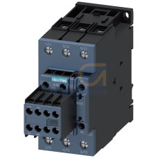 Power contactor, AC-3 80 A, 37kW / 400 V 2 NO + 2 NC, 175-280 V AC/DC with varistor 3-pole, size S2