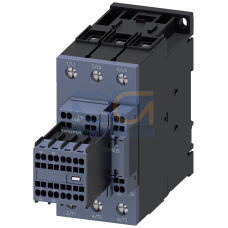 Contactor, AC-3, 50 A/22 kW/400 V, 3-pole, 110 V AC/50 Hz, 2 NO+2 NC, screw terminal/spring-type terminal