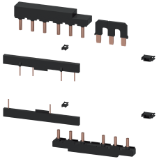 Wiring kit, incl. mech. interlocking, for star-delta (wye-delta) S2/S2/S2