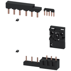 Wiring kit, incl. mech. interlocking, for star-delta (wye-delta) S2/S2/S0